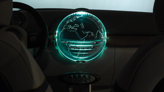 Mini Off-Road Crossover Concept Includes Laser-Projected 3D In-Car Entertainment Globe